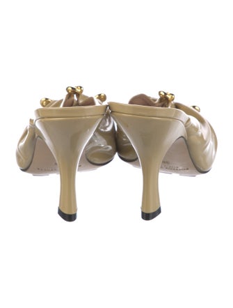 Bottega Veneta Patent Leather Mules