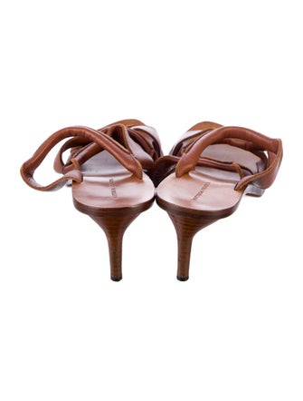 Bottega Veneta Leather Slides