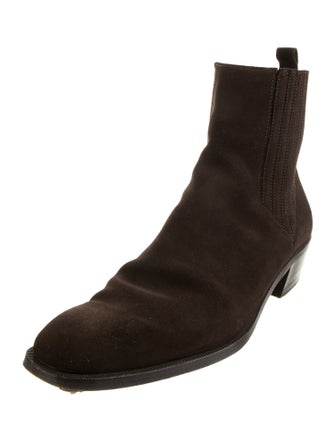 Bottega Veneta Suede Chelsea Boots
