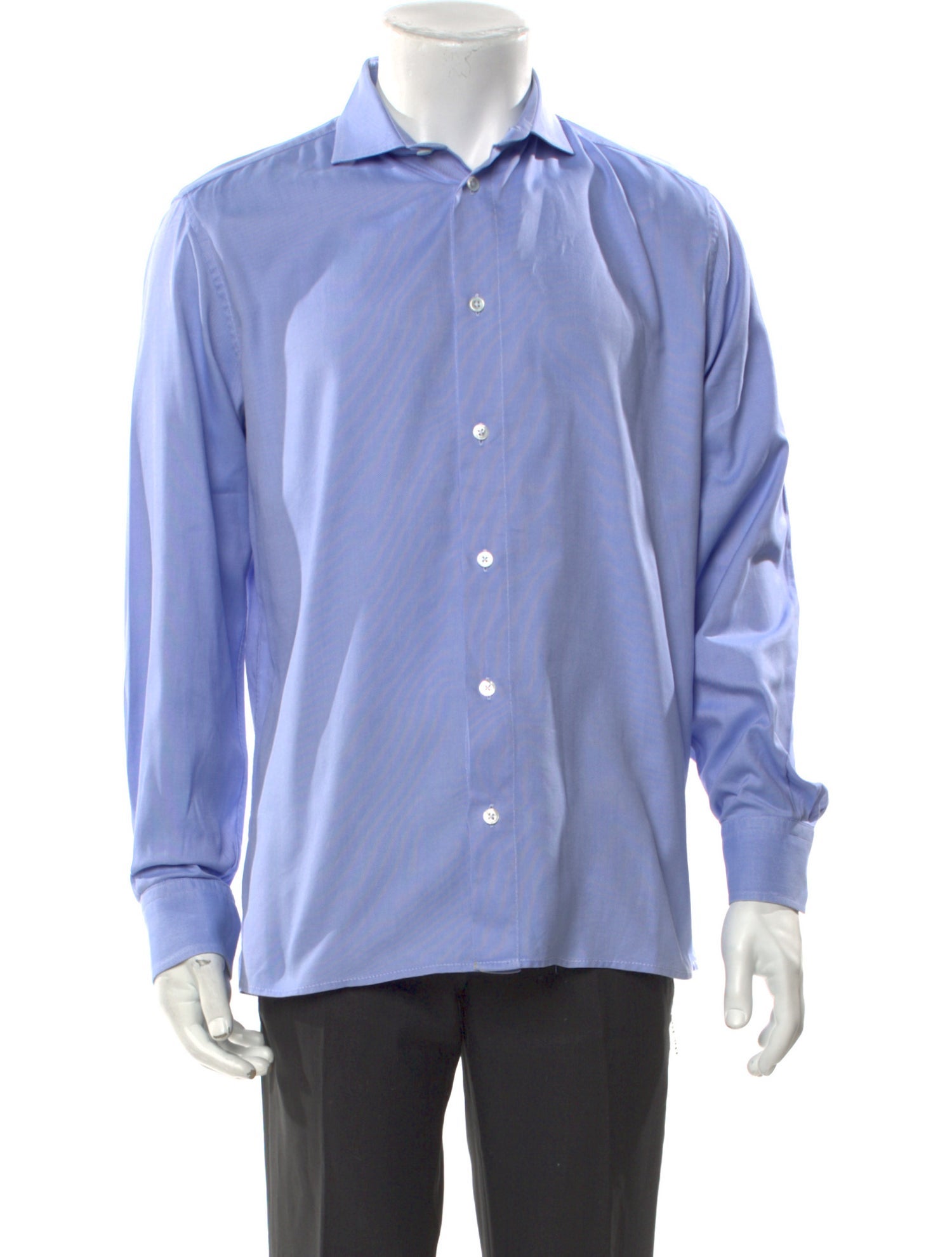 Bottega Veneta Signature Logo Long Sleeve Dress Shirt