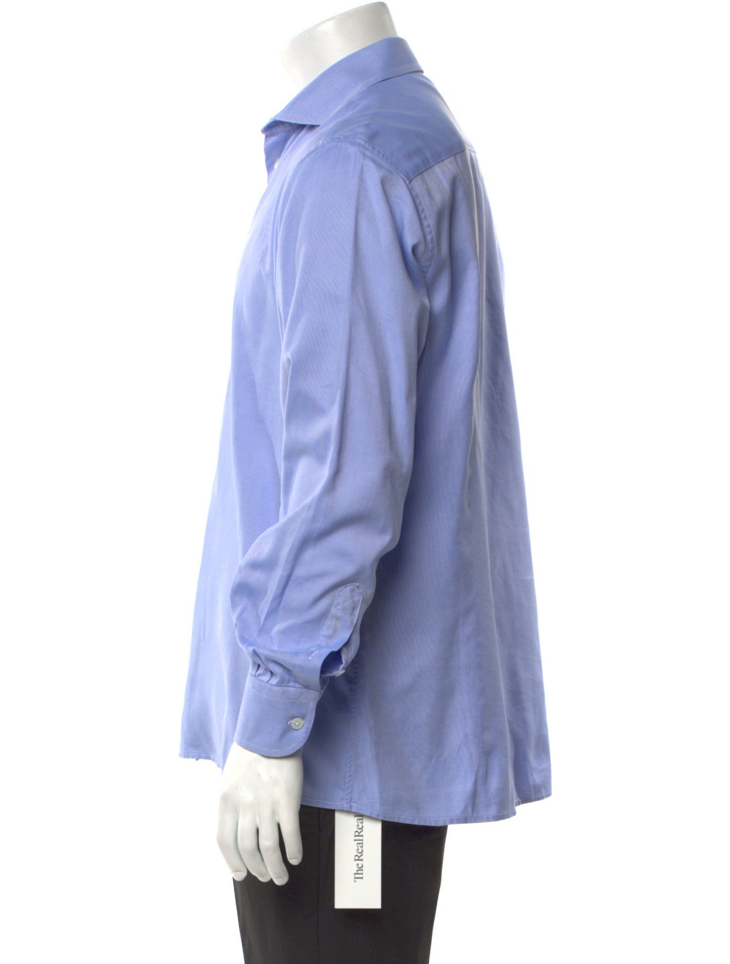 Bottega Veneta Signature Logo Long Sleeve Dress Shirt