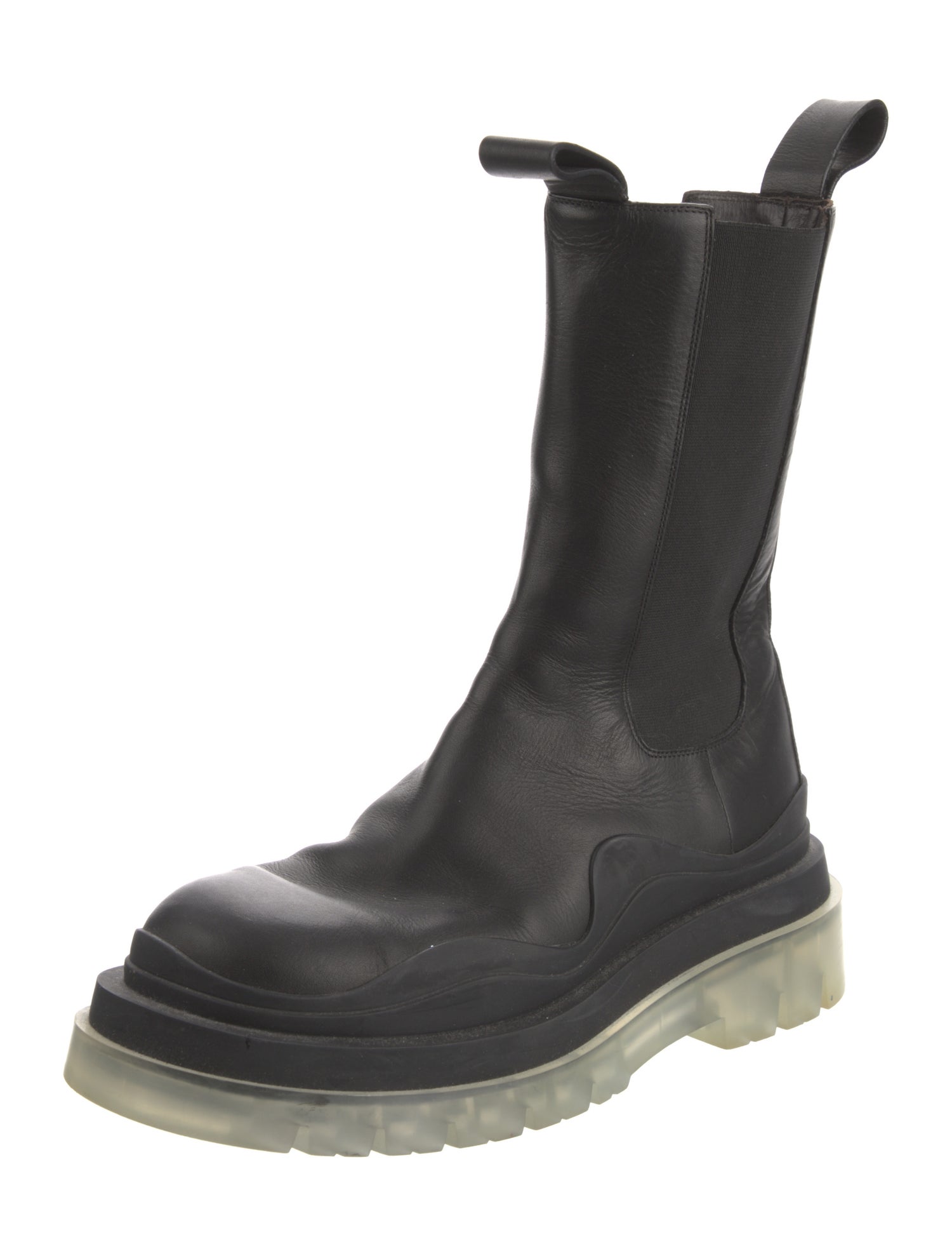 Bottega Veneta Leather Chelsea Boots