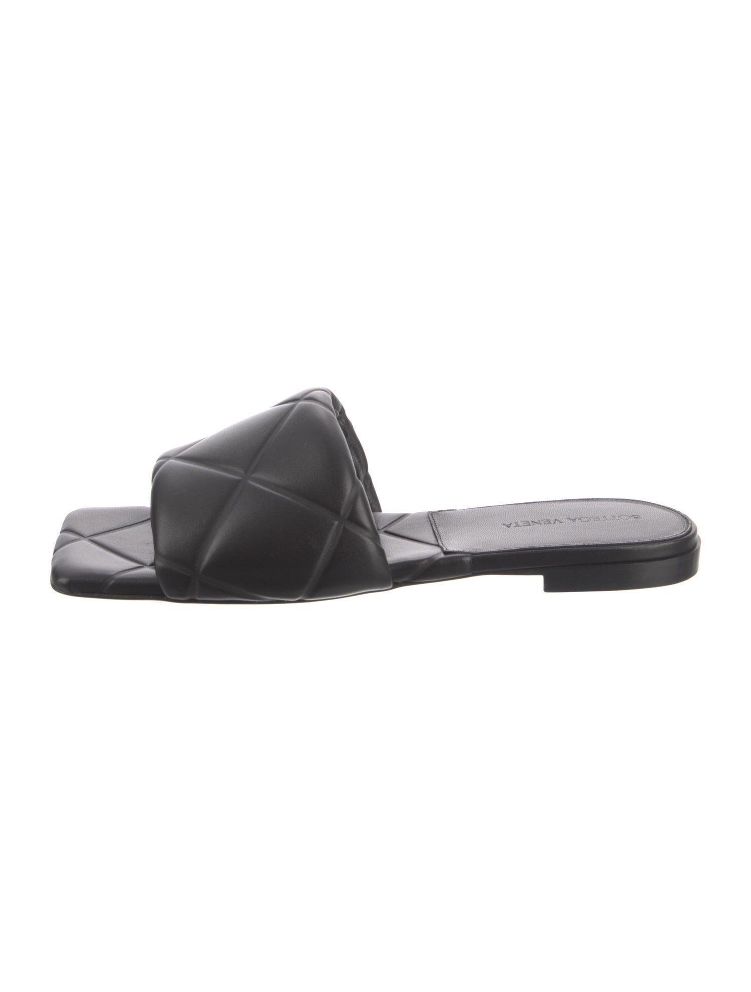 Bottega Veneta Leather Slides