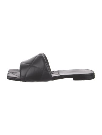 Bottega Veneta Leather Slides