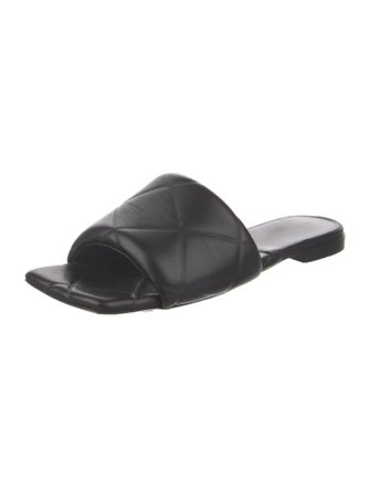 Bottega Veneta Leather Slides