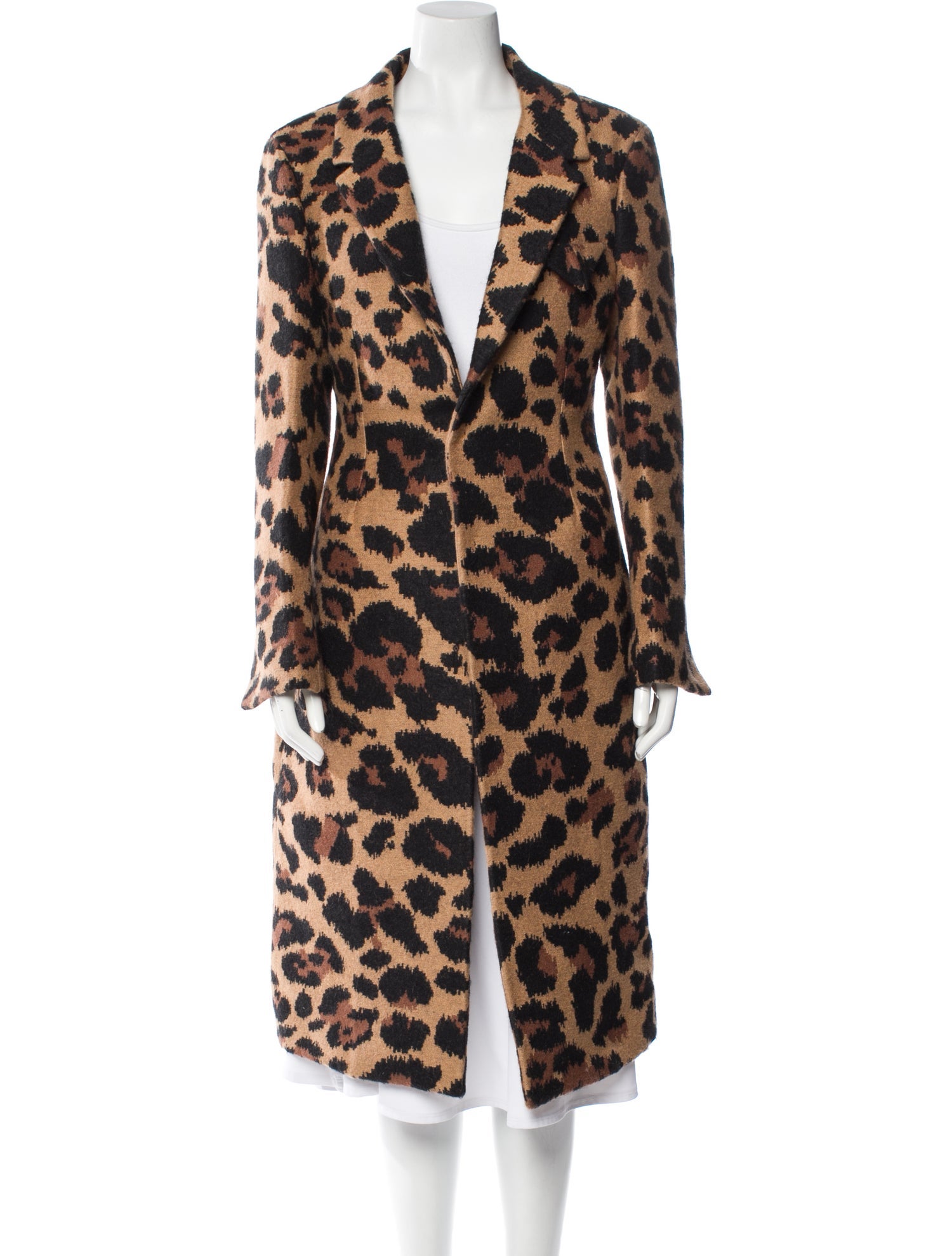 Bottega Veneta Animal Print Coat