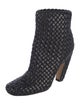 Bottega Veneta Intrecciato Weave Leather Boots