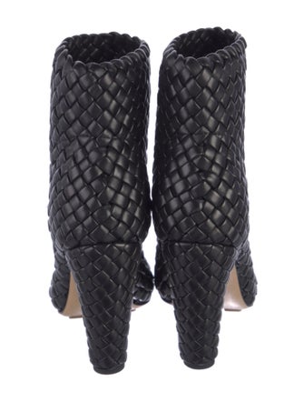 Bottega Veneta Intrecciato Weave Leather Boots
