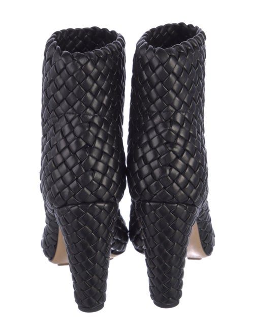 Bottega Veneta Intrecciato Weave Leather Boots