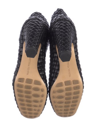 Bottega Veneta Intrecciato Weave Leather Boots