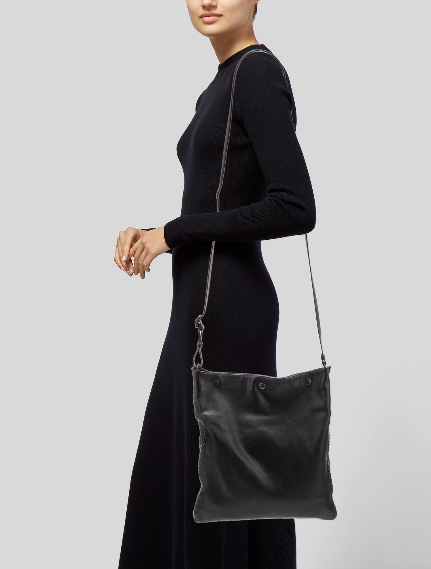 Bottega Veneta Intrecciato Messenger Bag