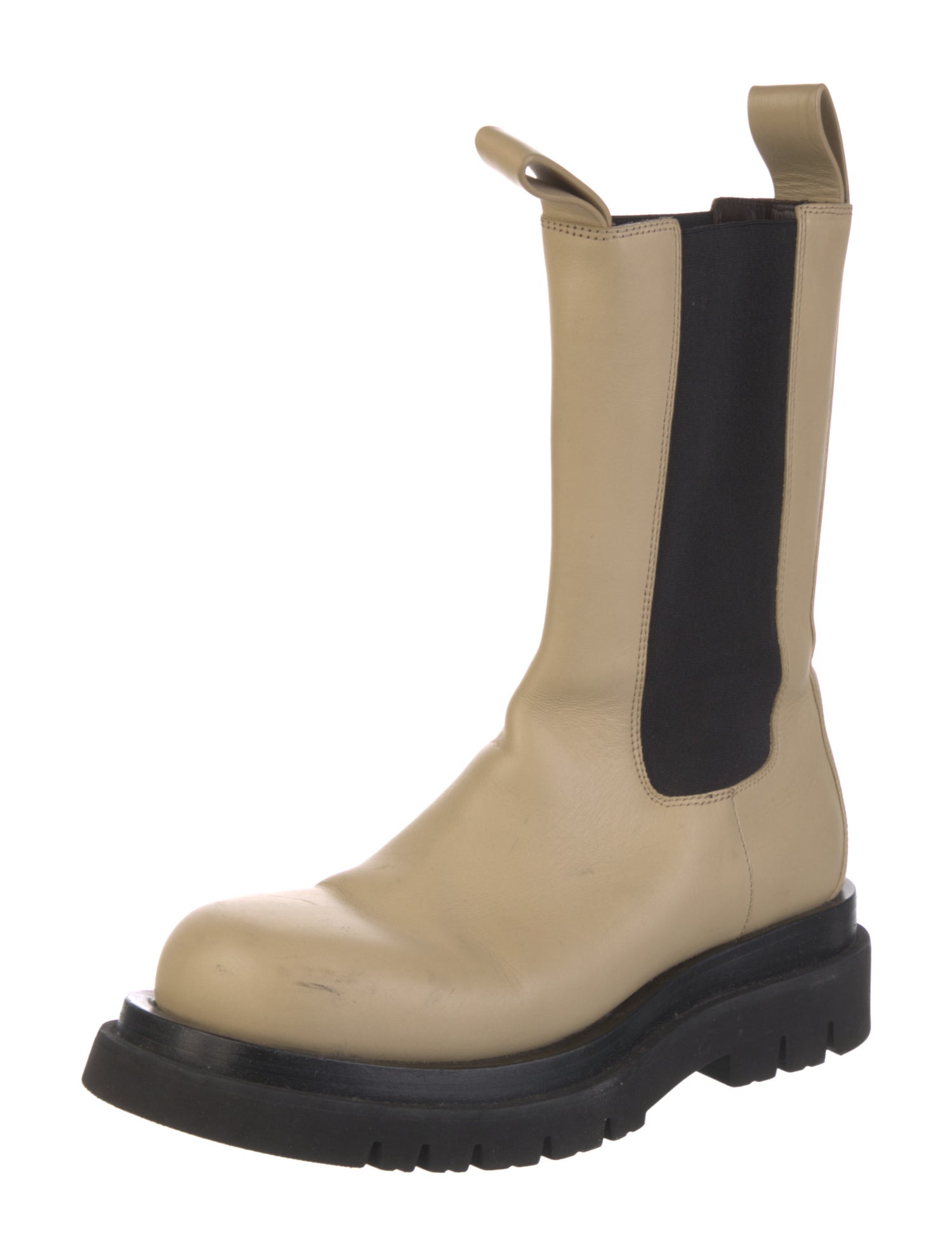 Bottega Veneta Leather Chelsea Boots