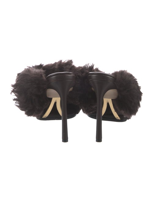 Bottega Veneta Fur Slides