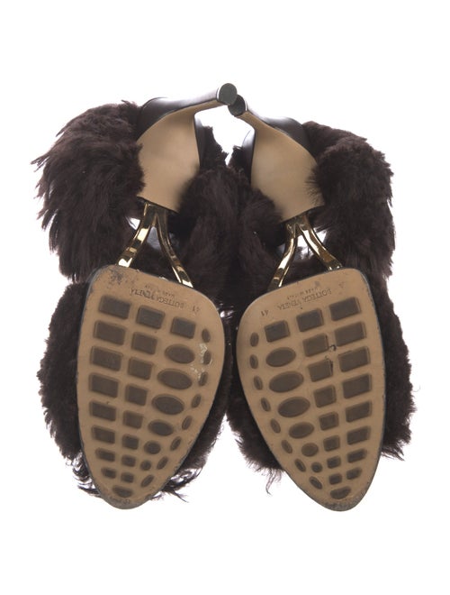 Bottega Veneta Fur Slides