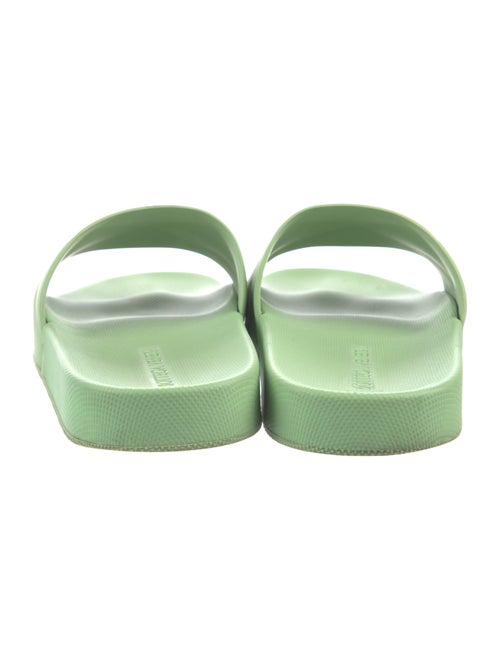 Bottega Veneta Intrecciato Weave Rubber Slides