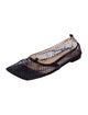 Bottega Veneta Mesh Patterned Ballet Flats