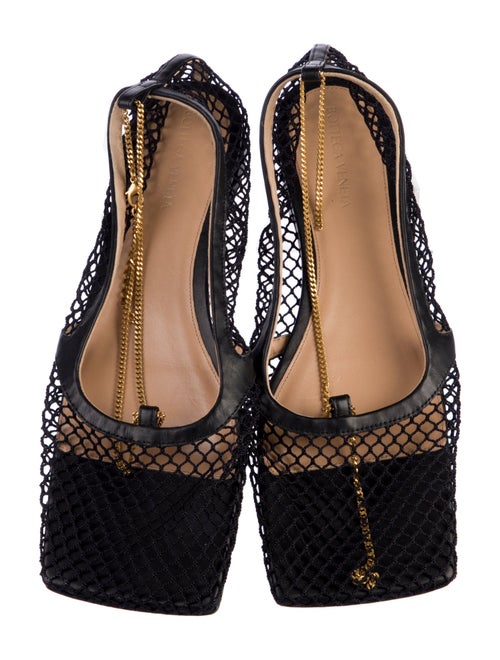 Bottega Veneta Mesh Patterned Ballet Flats