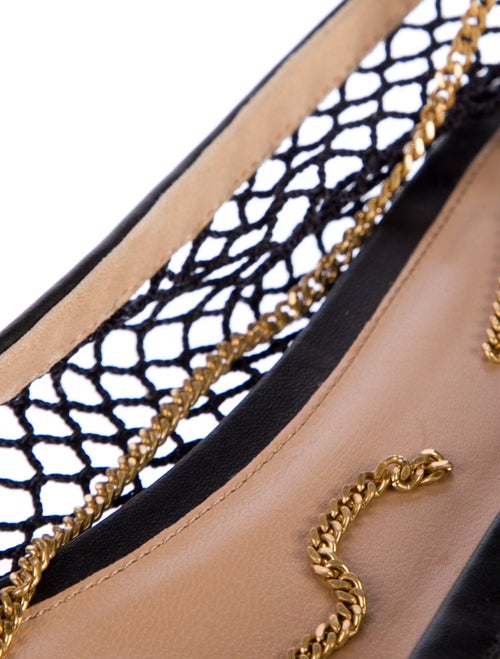 Bottega Veneta Mesh Patterned Ballet Flats