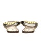 Bottega Veneta Intrecciato Weave Leather Slides