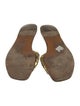 Bottega Veneta Intrecciato Weave Leather Slides