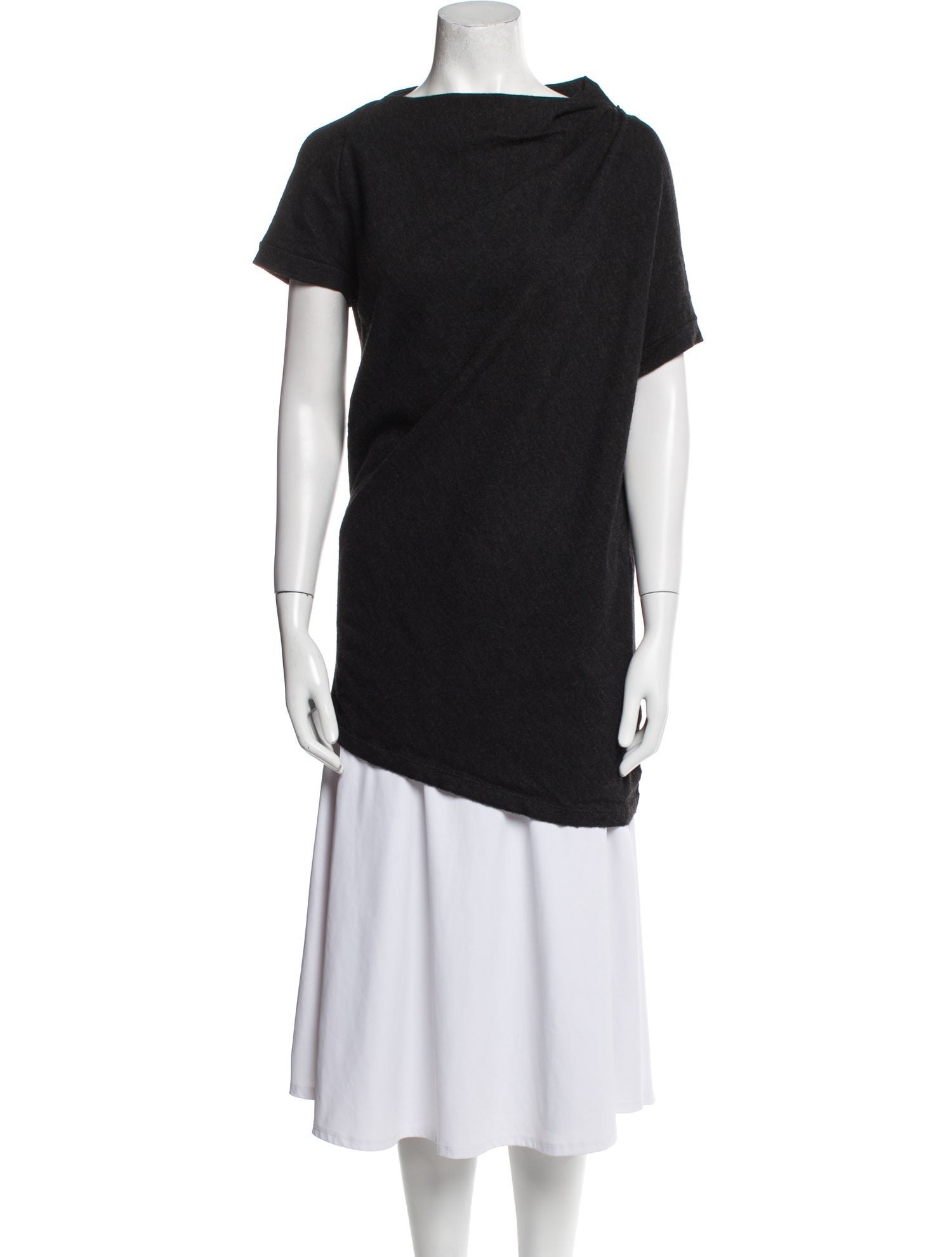 Bottega Veneta Wool Cowl Neck Tunic