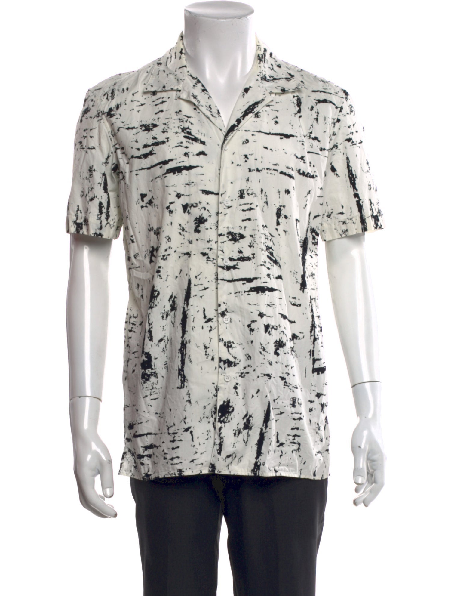 Bottega Veneta Printed Short Sleeve Shirt