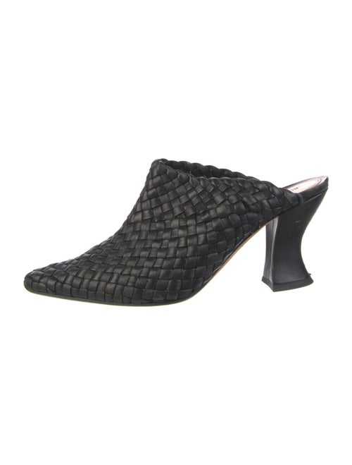 Bottega Veneta Intrecciato Weave Leather Mules