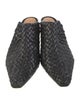 Bottega Veneta Intrecciato Weave Leather Mules