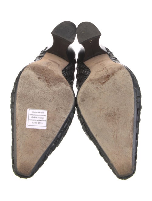 Bottega Veneta Intrecciato Weave Leather Mules