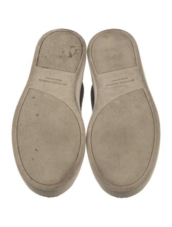 Bottega Veneta Intrecciato Weave Suede Sneakers