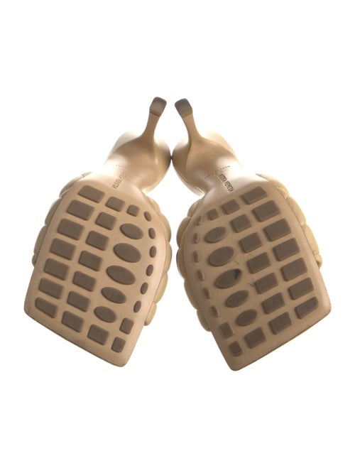 Bottega Veneta Quilted Pattern Leather Slides