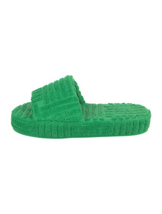 Bottega Veneta Terry Cloth Slides