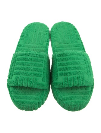 Bottega Veneta Terry Cloth Slides