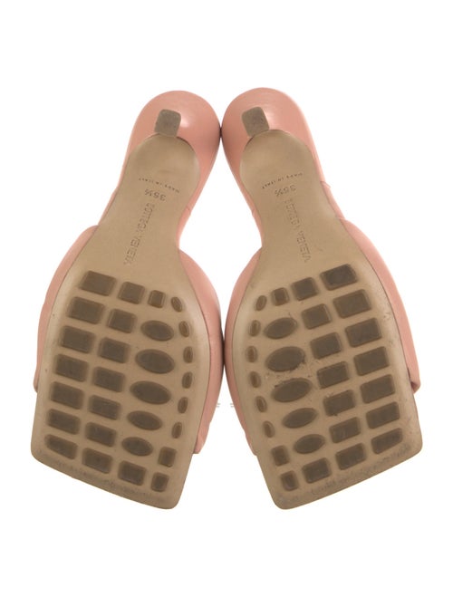 Bottega Veneta Quilted Pattern Leather Slides