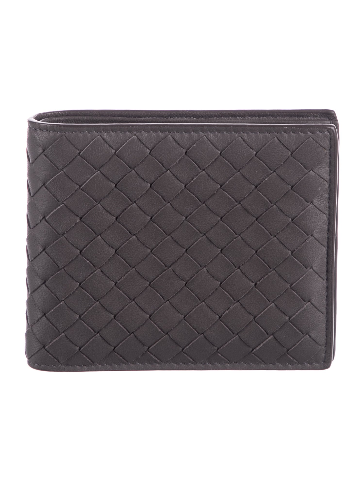Bottega Veneta Intrecciato Weave Leather Bifold Wallet