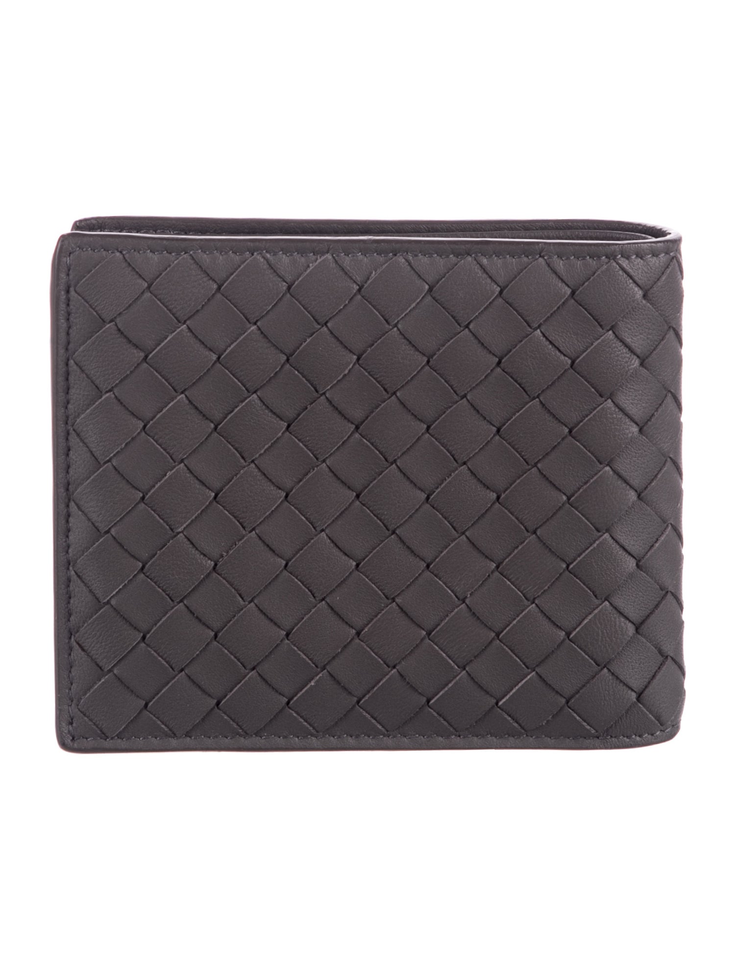 Bottega Veneta Intrecciato Weave Leather Bifold Wallet