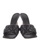 Bottega Veneta Quilted Pattern Leather Slides