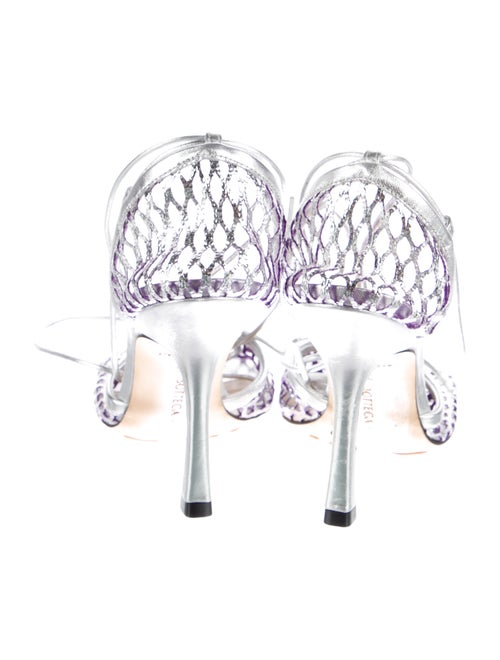 Bottega Veneta Mesh Mesh Accents D'Orsay Pumps