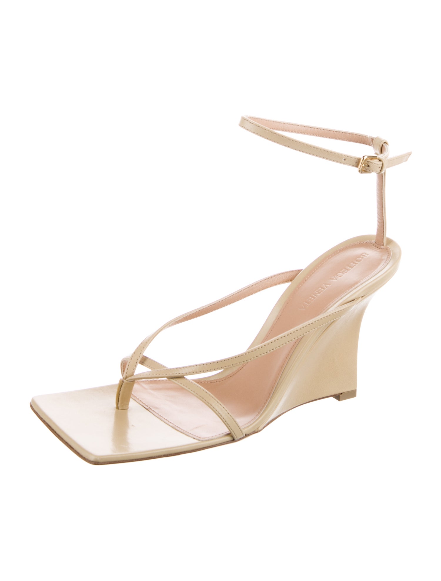 Bottega Veneta Leather Sandals w/ Tags