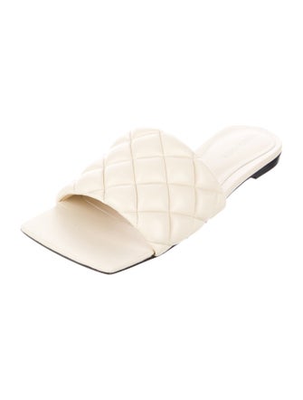 Bottega Veneta Leather Slides