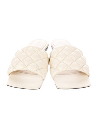 Bottega Veneta Leather Slides