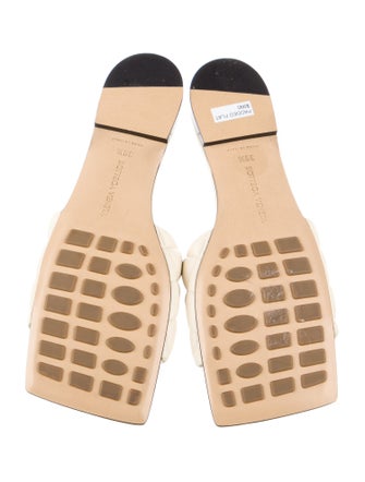 Bottega Veneta Leather Slides