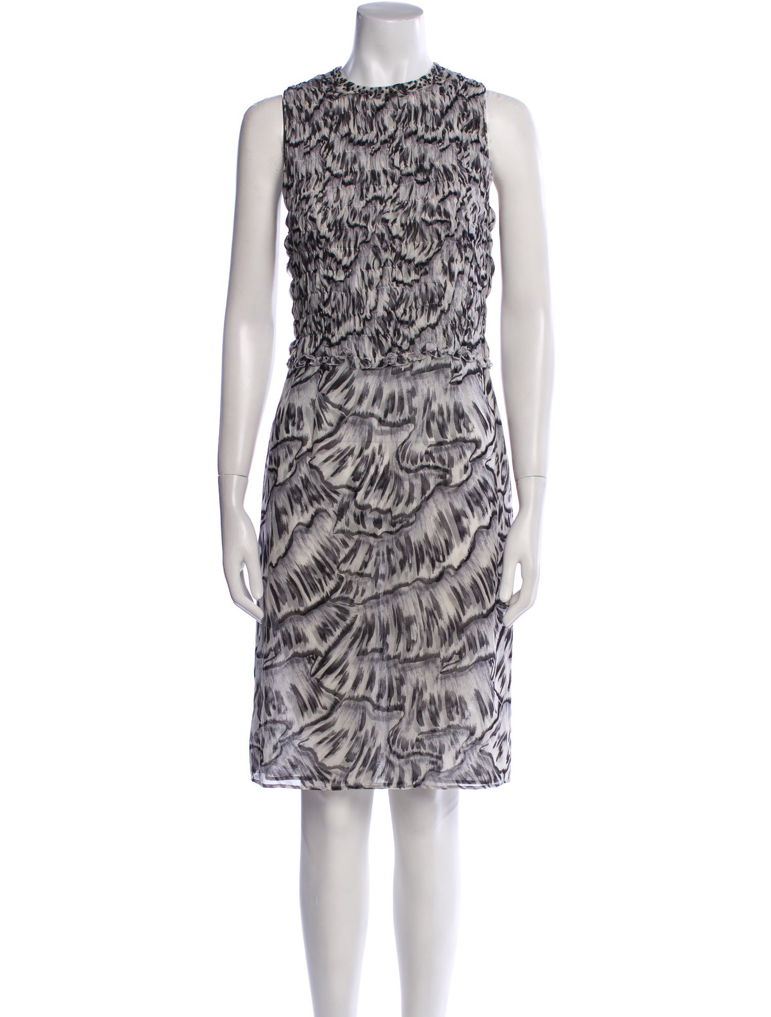 Bottega Veneta Silk Knee-Length Dress