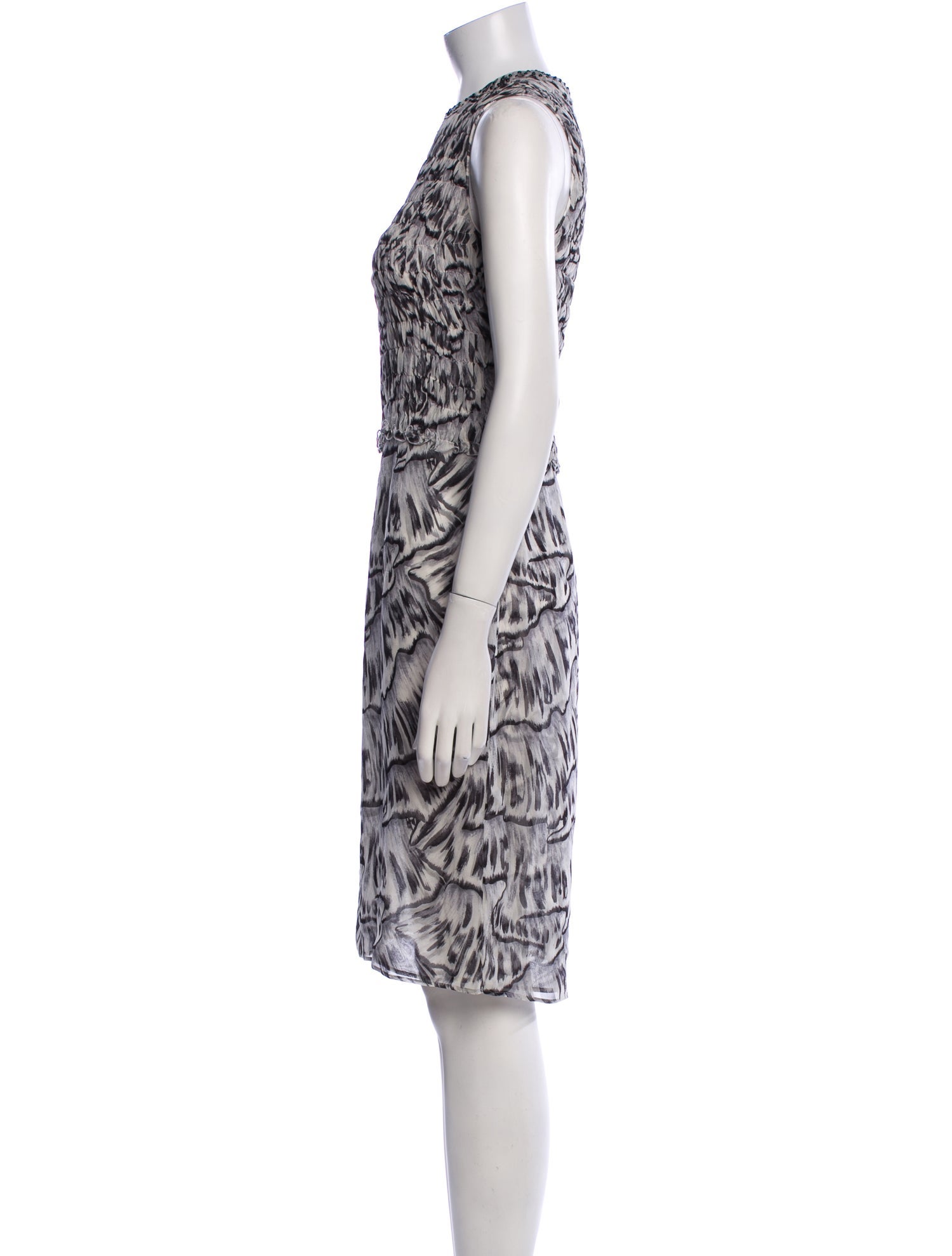 Bottega Veneta Silk Knee-Length Dress