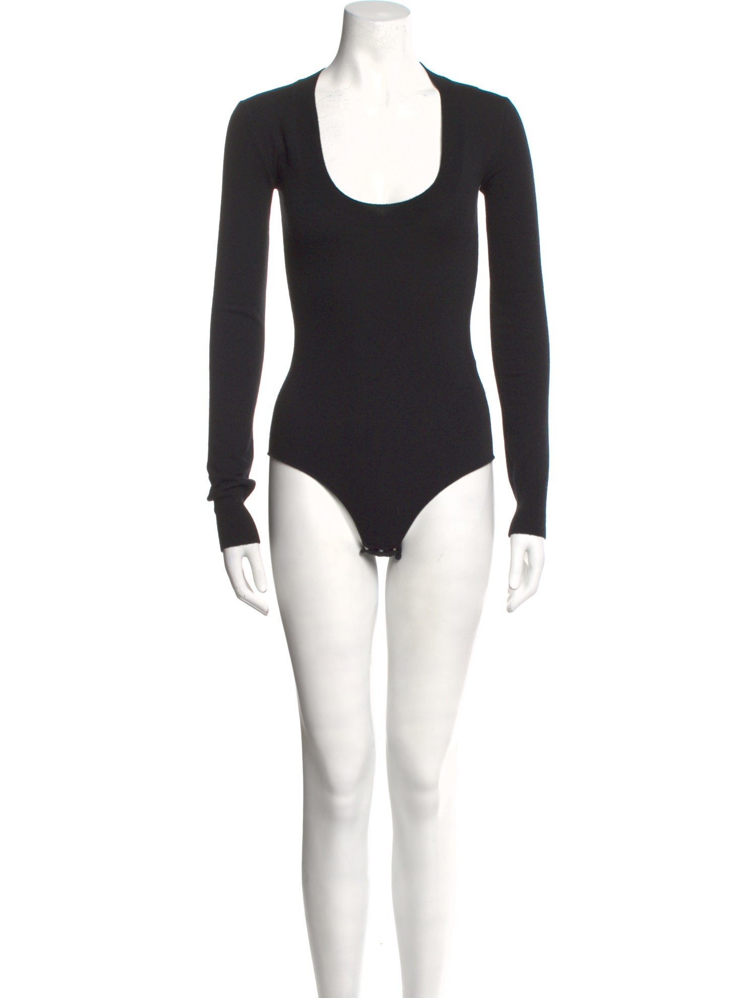 Bottega Veneta Cashmere Scoop Neck Bodysuit