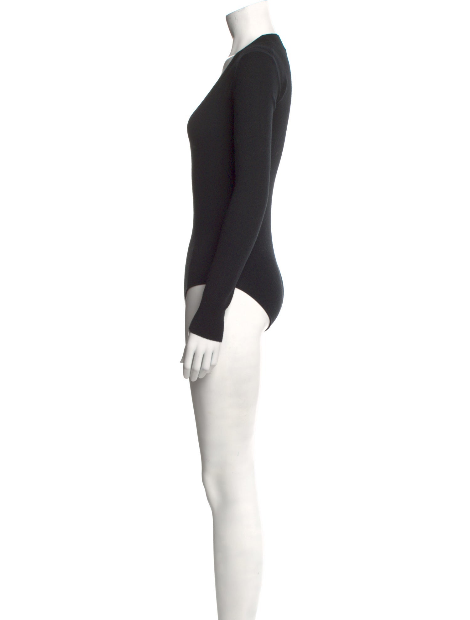 Bottega Veneta Cashmere Scoop Neck Bodysuit