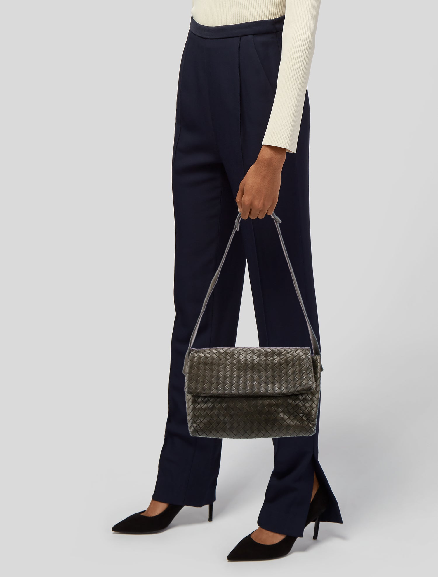 Bottega Veneta Intrecciato Crossbody Bag Medium Vintage