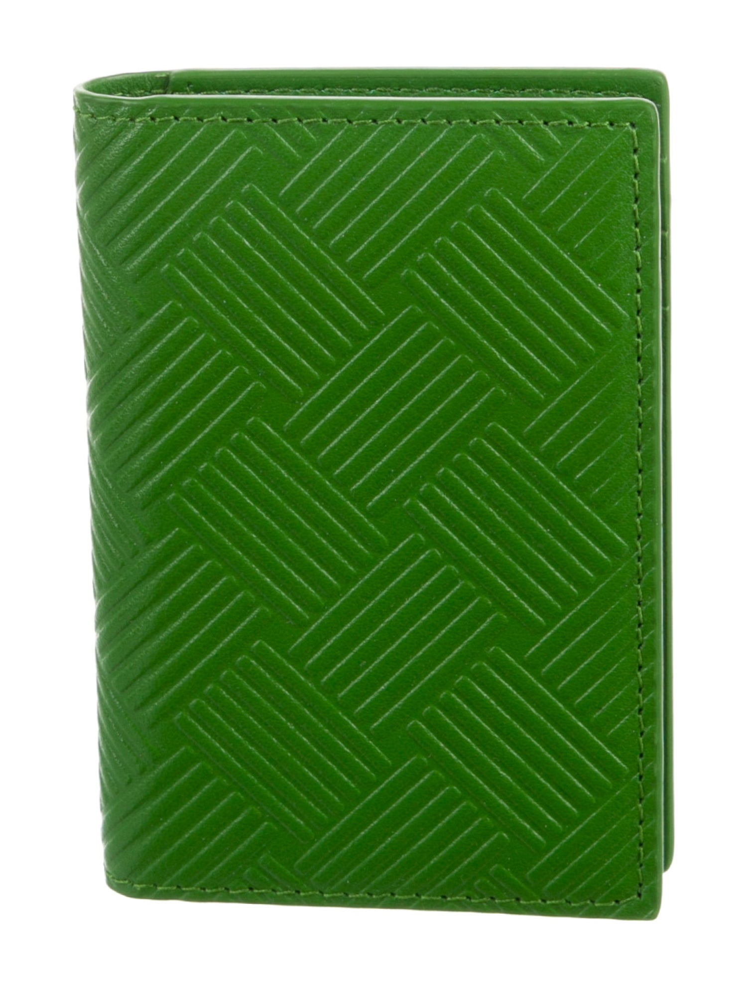 Bottega Veneta Leather Patterned Wallet