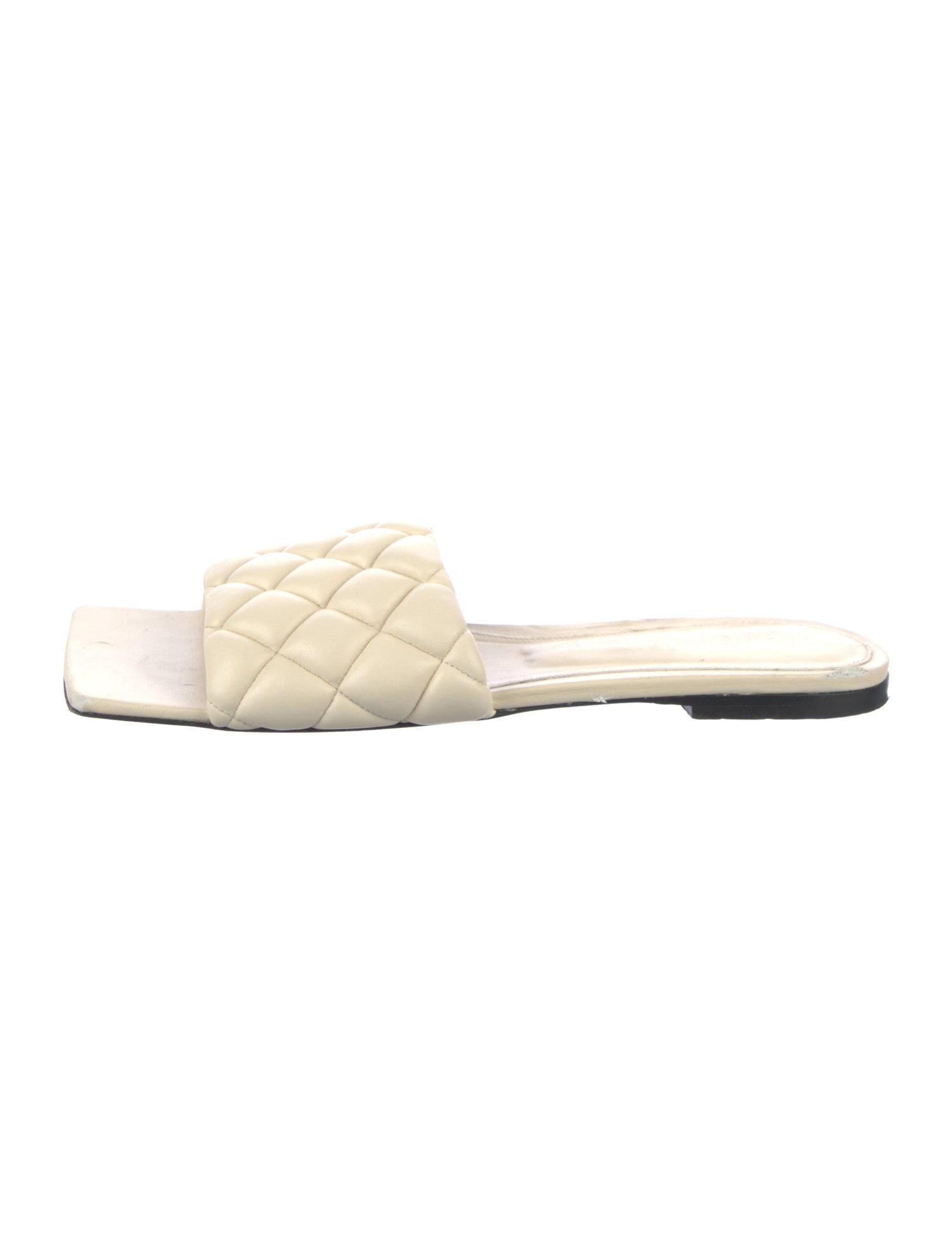 Bottega Veneta Leather Slides