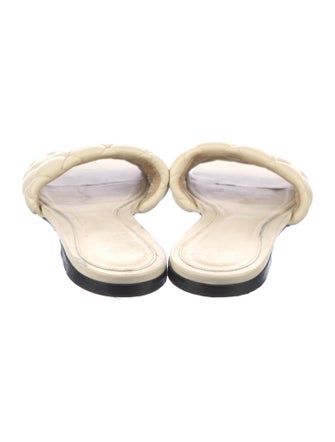 Bottega Veneta Leather Slides